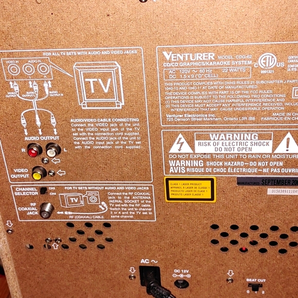 Karaoke Machine SCHOOL PARTY FUN loud speaker - Picture 6 of 8